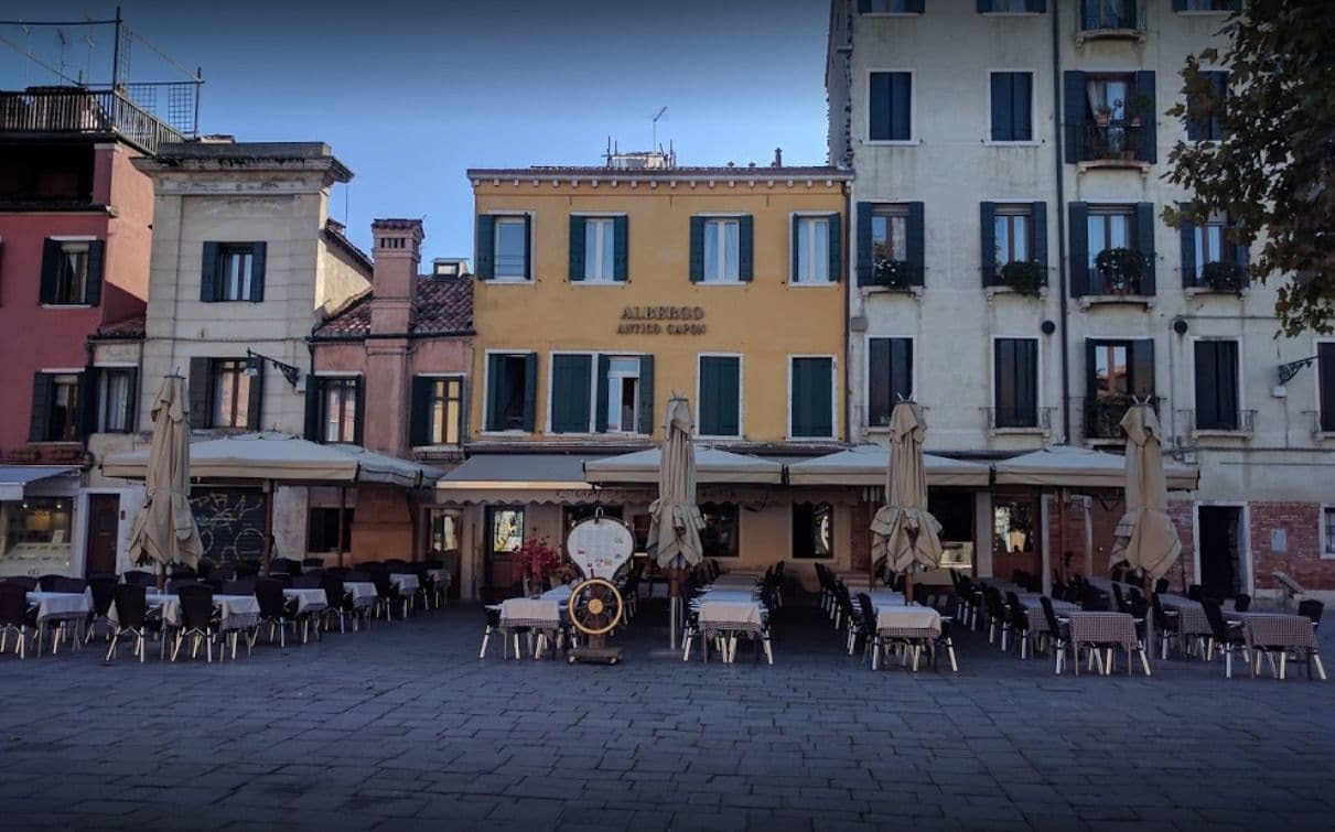 Hotel Antico Capon Venedig Exterior foto
